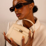 Isla | Soft Pebbled Leather Handbag