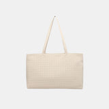 Rosetta Woven Shoulder Tote Bag – Minimalist Design