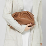 Serena Soft Leather Pouch Bag – Minimalist, Modern & Supple