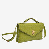 Vera Woven Crossbody Bag – Minimalist Style in a Compact Design