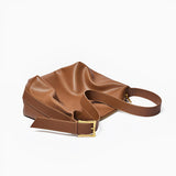 Monica Soft Leather Shoulder Bag – Slouchy Luxe in Black Leather
