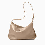 Monica Soft Leather Shoulder Bag – Slouchy Luxe in Black Leather