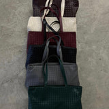 Rosetta Woven Shoulder Tote Bag – Minimalist Design