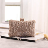 Beaded Clutch – Vintage Crystal Evening Bag