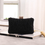 Beaded Clutch – Vintage Crystal Evening Bag