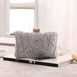 Beaded Clutch – Vintage Crystal Evening Bag