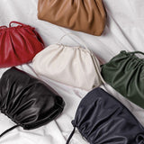 Serena Soft Leather Pouch Bag – Minimalist, Modern & Supple