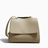 Aurora Leather Crossbody Bag – Women's Minimalist Shoulder Bag in Brown