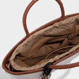 Boho Chic Woven Tote Bag for Women – Dual Handle Design