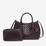 Mariana Woven Mini Tote - Soft Silhouette