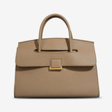 Structured Leather Satchel Bag for Women – Classic & Elegant