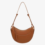 Aria | Tan Saddle Crossbody Bag – Classic & Versatile