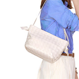 Ciara Woven Shoulder Bag – Elegant Faux Leather Tote