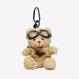 Faelora | Aviator Teddy Plush Bag Charm – Adventurous, Cute & Stylish