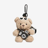 Cyrene | Camera Teddy Plush Bag Charm – Adorable, Trendy & Fun