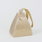 Luxury Crystal Pyramid Handbag