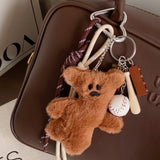 Jorielle | Plush Teddy Bear Keychain – Cute & Playful Accessory