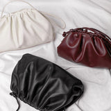 Serena Soft Leather Pouch Bag – Minimalist, Modern & Supple