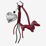 Myrris | Luxury Dachshund Leather Bag Charm – Chic, Playful & Elegant