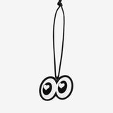 Aeriselle | Wide-Eyed Leather Bag Charm – Playful, Bold & Eye-Catching