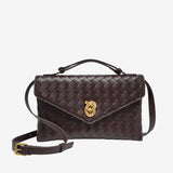 Vera Woven Crossbody Bag – Minimalist Style in a Compact Design