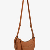 Aria | Tan Saddle Crossbody Bag – Classic & Versatile