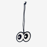 Aeriselle | Wide-Eyed Leather Bag Charm – Playful, Bold & Eye-Catching