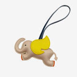 Luthien | Flying Elephant Leather Bag Charm – Whimsical Elegance & Playful Luxury