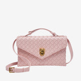 Vera Woven Crossbody Bag – Minimalist Style in a Compact Design