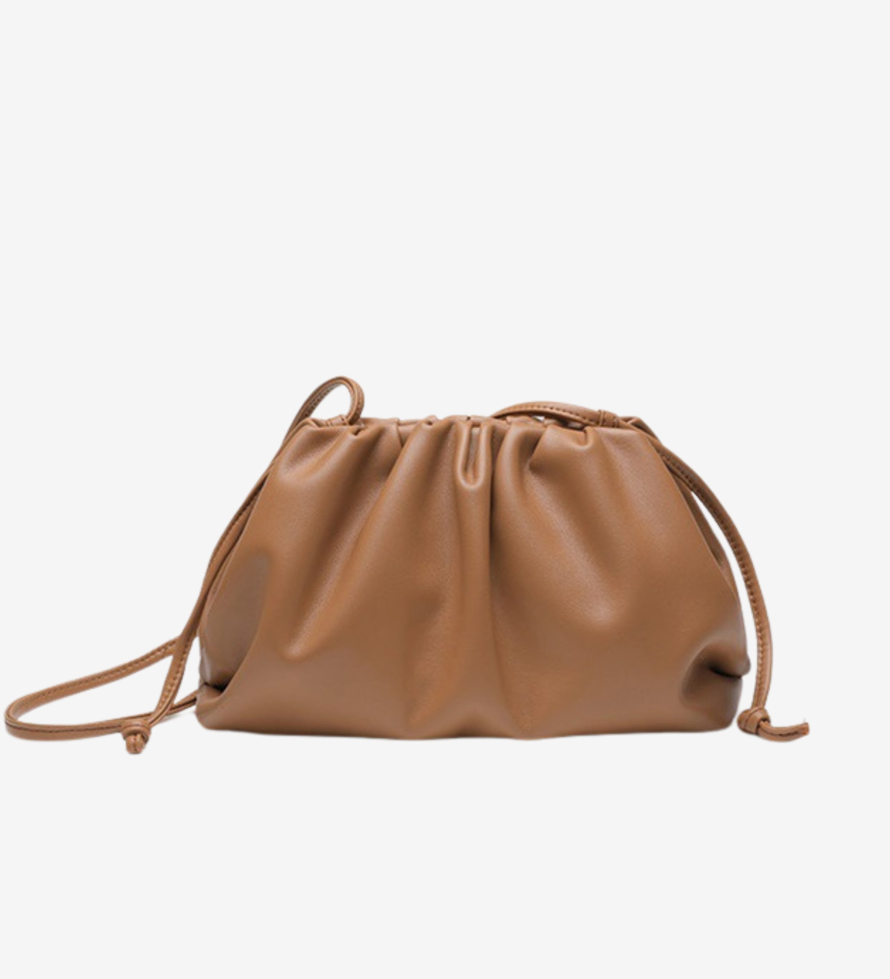 Serena Soft Leather Pouch Bag – Minimalist, Modern & Supple