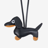 Gaelith | Dachshund Leather Bag Charm – Cute & Stylish Accessory