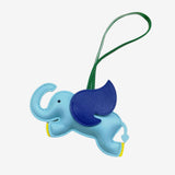 Luthien | Flying Elephant Leather Bag Charm – Whimsical Elegance & Playful Luxury