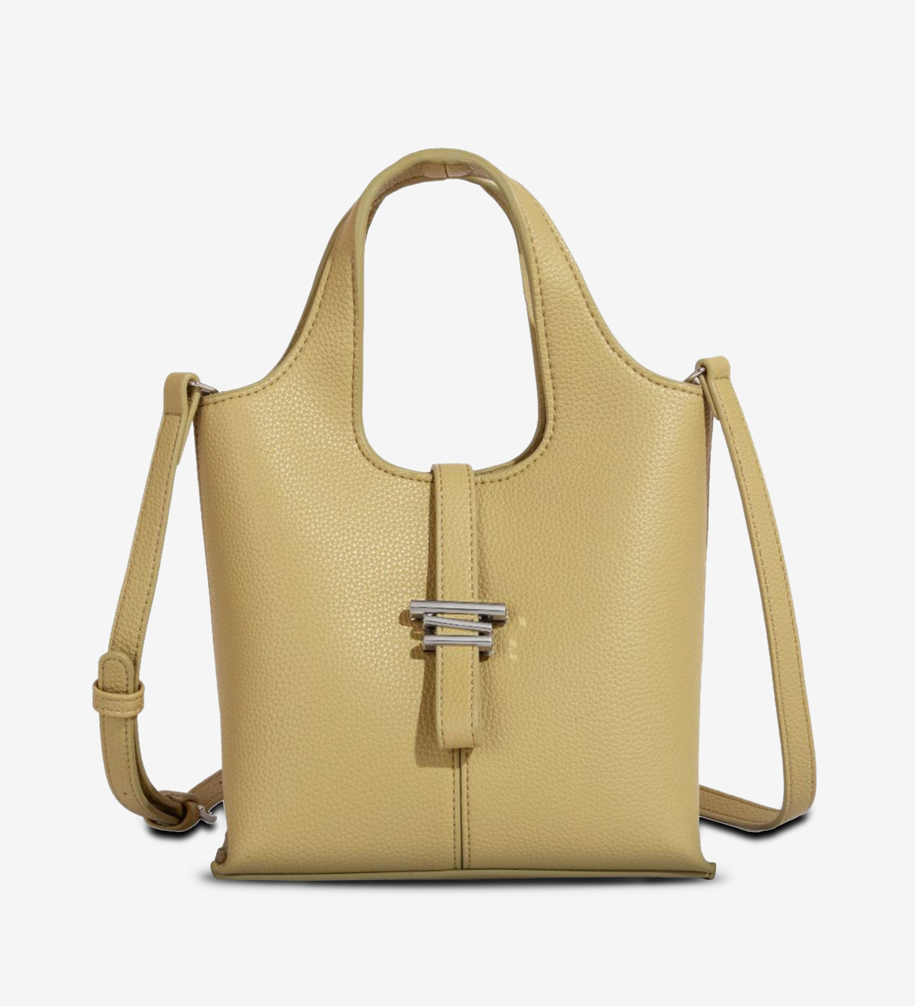 Minimalist Structured Crossbody Tote Bag for Women