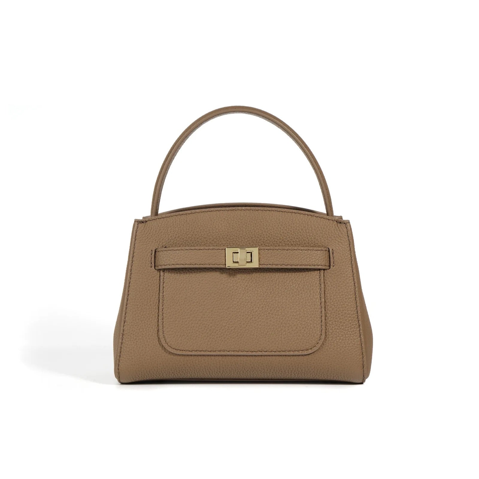Isla | Soft Pebbled Leather Handbag