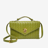 Vera Woven Crossbody Bag – Minimalist Style in a Compact Design