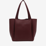 Lilly Structured Vegan Leather Tote – Simple, Sleek & Spacious