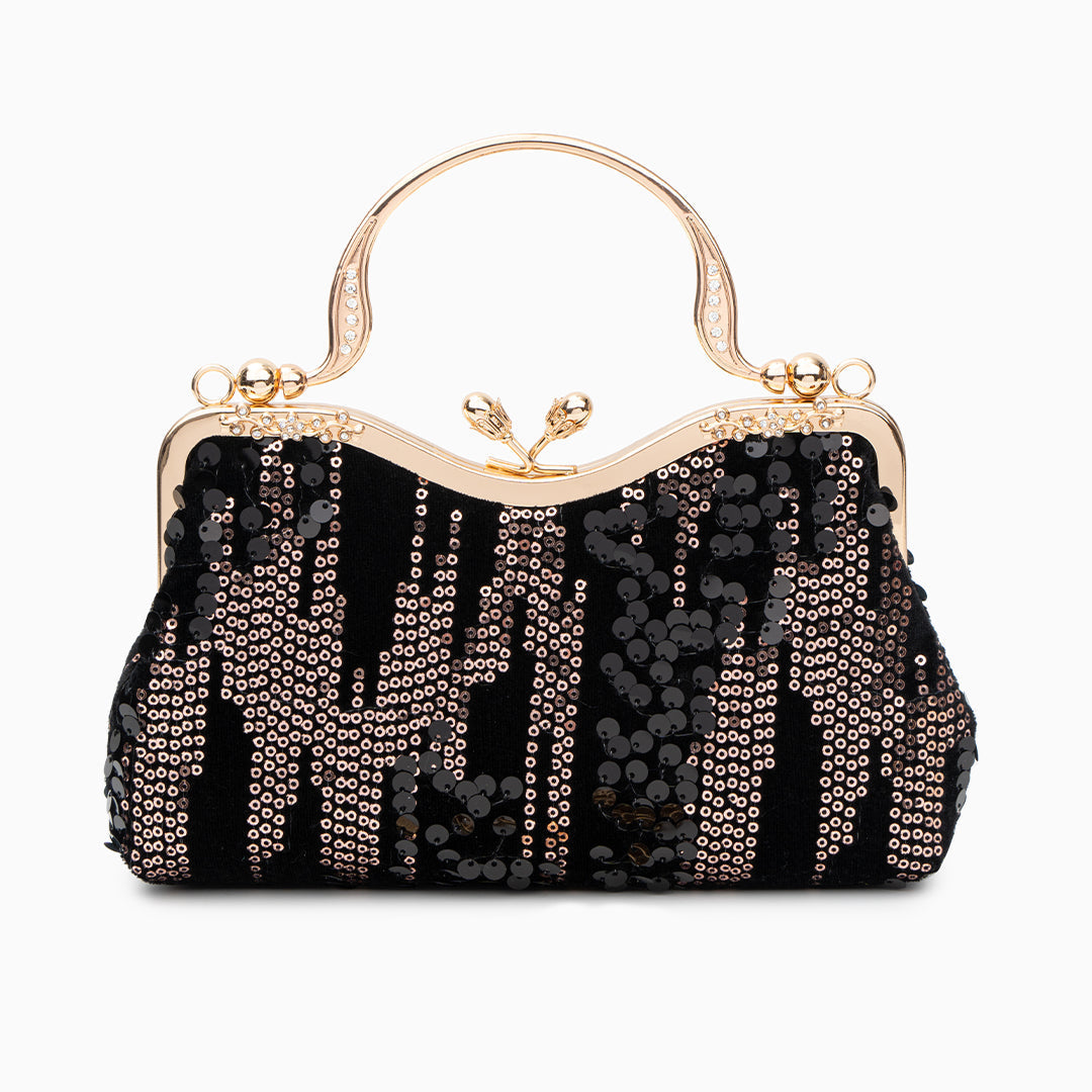 Nivara | Vintage-Inspired Sequin Evening Bag – Elegant & Glamorous Design