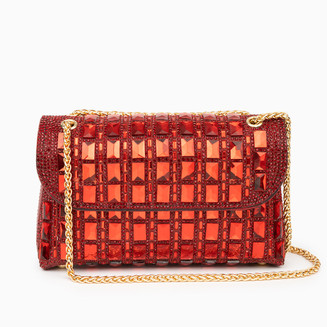 Isoldea | Crystal Luxe Evening Bag – Dazzle in Every Step