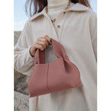 Mira | Soft Leather Shoulder Bag – Minimal & Sculptural