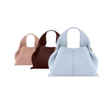 Mira | Soft Leather Shoulder Bag – Minimal & Sculptural