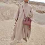 Mira | Soft Leather Shoulder Bag – Minimal & Sculptural