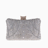 Beaded Clutch – Vintage Crystal Evening Bag