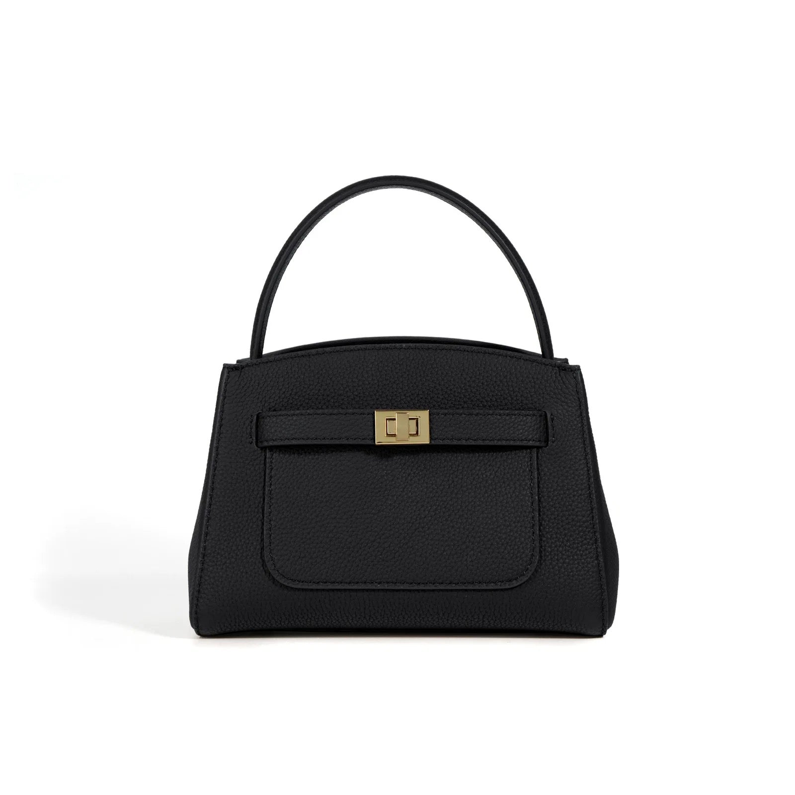 Isla | Soft Pebbled Leather Handbag