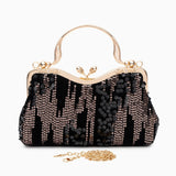Nivara | Vintage-Inspired Sequin Evening Bag – Elegant & Glamorous Design