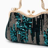 Nivara | Vintage-Inspired Sequin Evening Bag – Elegant & Glamorous Design