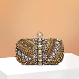 Evania | Handcrafted Embellished Evening Clutch – Opulent & Unique Design