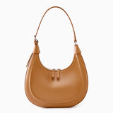 Dahlia Crescent Shoulder Bag – Sleek Black Minimalist Design