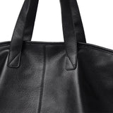 Caro | Oversized Leather Tote – Soft Structure & Everyday Carryall