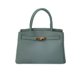 Lou Classic Leather Handbag – Timeless, Structured & Elegant