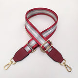 Eulalia | Classic Leather & Canvas Bag Strap – Elegant & Adjustable Design